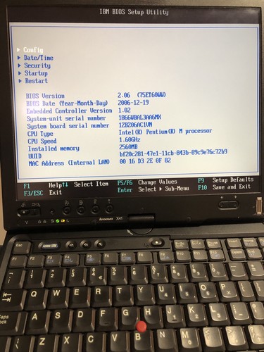 Ibm thinkpad lenovo x41 tablet - ibm,