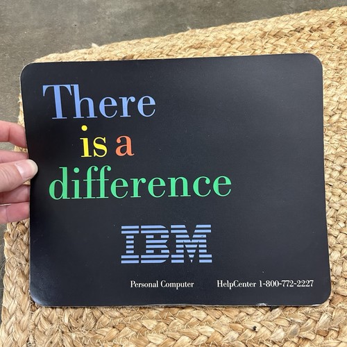 Tappetino mouse vintage ibm - tappetino,